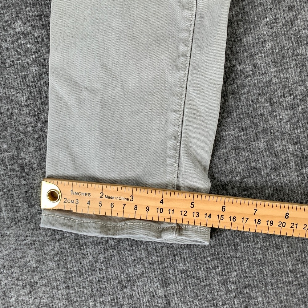 Aviator Jeans Men 30x30 Steel Grey Slim Stretch Pant - Picture 9 of 14